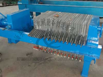 機(jī)械式壓濾機(jī)